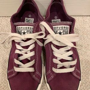 Purple Converse Sneakers
